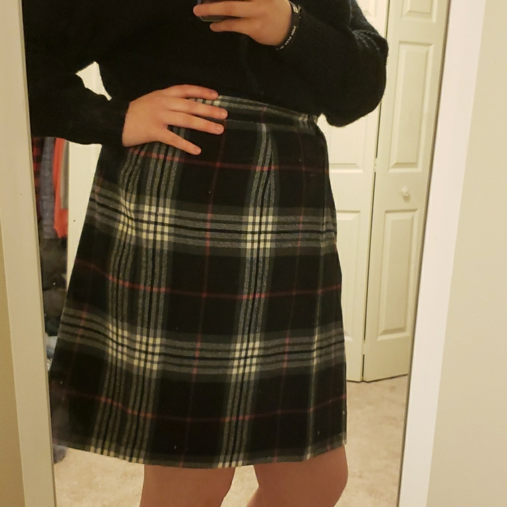 Plaid Skirt